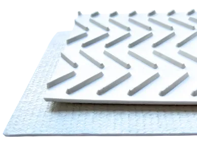 RB PVC120 Blanca Chevron